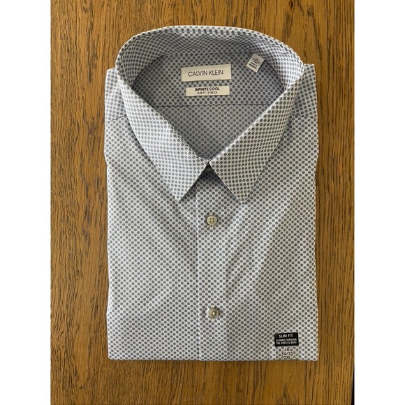 Calvin Klein Other - NWT Calvin Klein Infinite Cool Slim Fit Dress Shirt